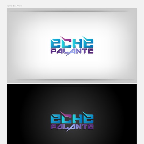 logo for Eche Palante Design by Carp Graphic