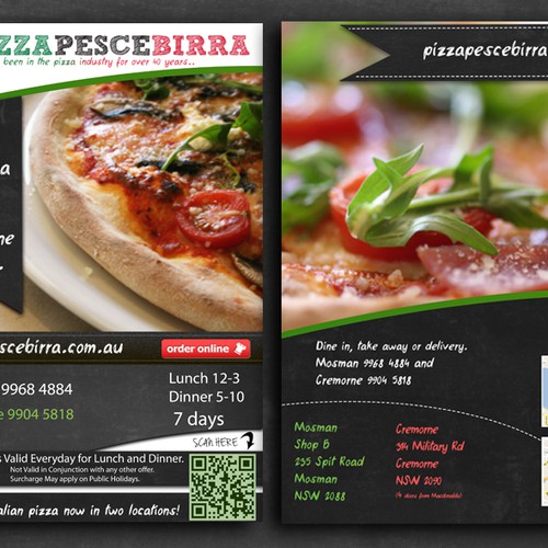 Create The Next Postcard Or Flyer For Pizza Pesce Birra Postcard Flyer Or Print Contest 99designs