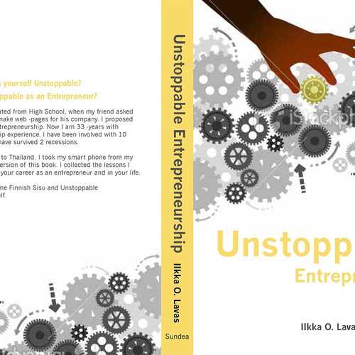 Help Entrepreneurship book publisher Sundea with a new Unstoppable Entrepreneur book Design by A.MillerDesign