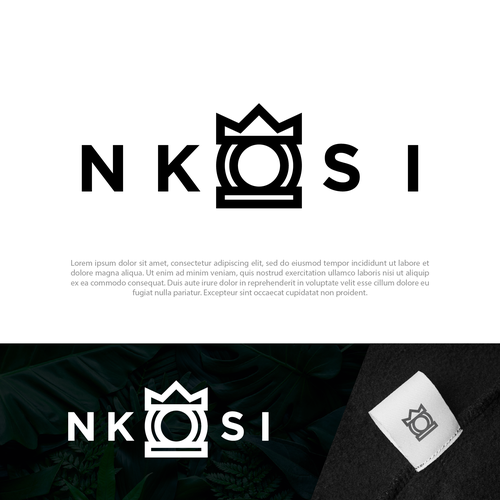 Powerful and Modern logo based on the Ohene Adwa (king's stool) symbol for an African clothing brand Design réalisé par d_arvin