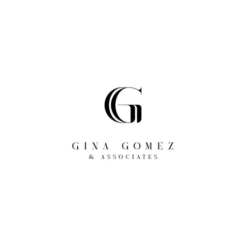 Iconic + high end monogram + text logo Design by Yeh