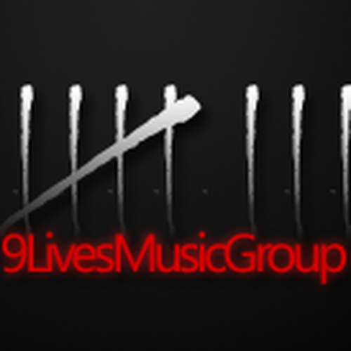 Design di 9 Lives Music Group Record Label LOGO di Monolith Multimedia