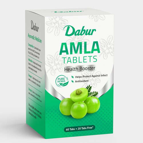 Premiumising Dabur's Pure Herbs range Design by Creative Selection