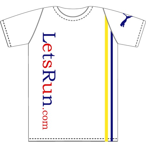 LetsRun.com Tshirt Design Contest Design by Amanda Lynne