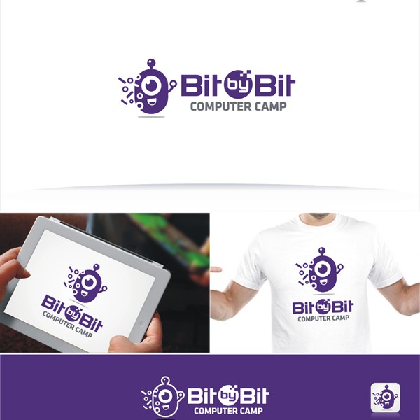Create the next logo for the Bit By Bit Computer Camp