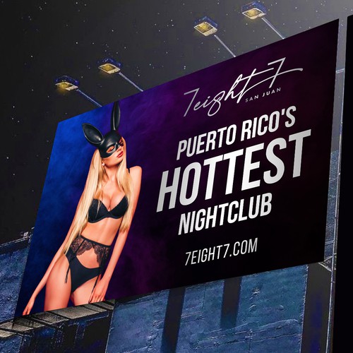 Billboard for a Nightclub and Gentlemen’s Club-ontwerp door Deep@rt