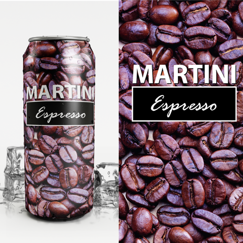 Logo / Product Design for new Espresso Martini beverage Design by morgan marinoni