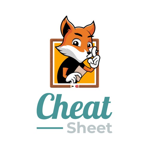 Unique descriptive combo mascot Logo that embodies the action of cheating on a test & shortcuts Design von DevDevit   ★ ★ ★ ★ ★