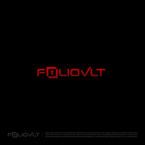 "FolioVlt" winning Web page design