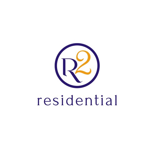 New Logo for R2 Residential Design by sougatacreative