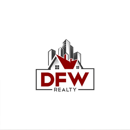 Real Estate Brokerage Logo for DFW Realty (DFW - Dallas-Fort Worth, TX) Design by wali99