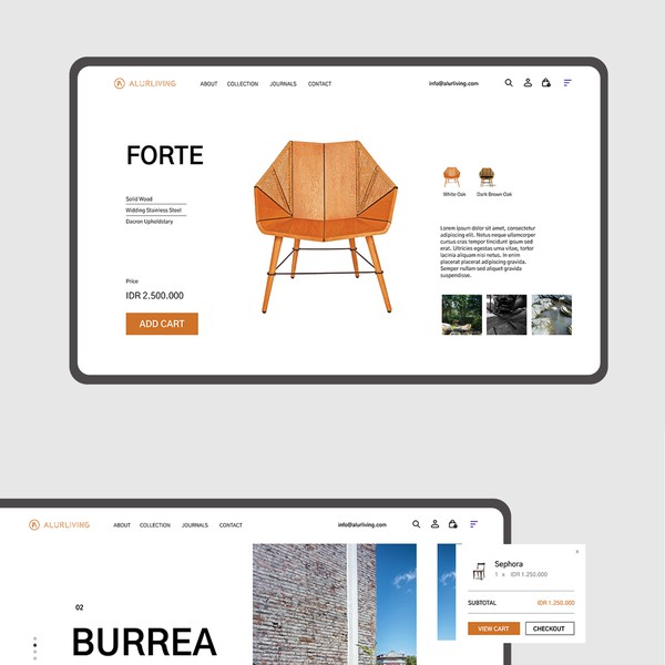 Brand Identity for Furniture COmpany