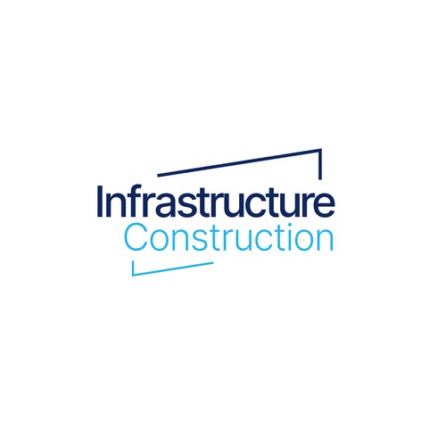 "Infrastructure Construction" UNIQUE LOGO Design by imFlow☀️