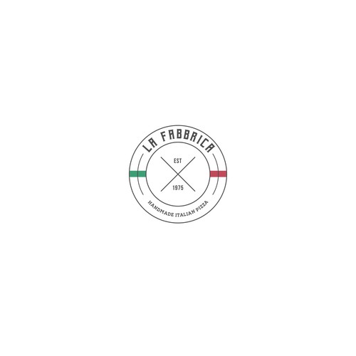 We need a powerful logo for our pizza production - La Fabbrica Design by majd kadi