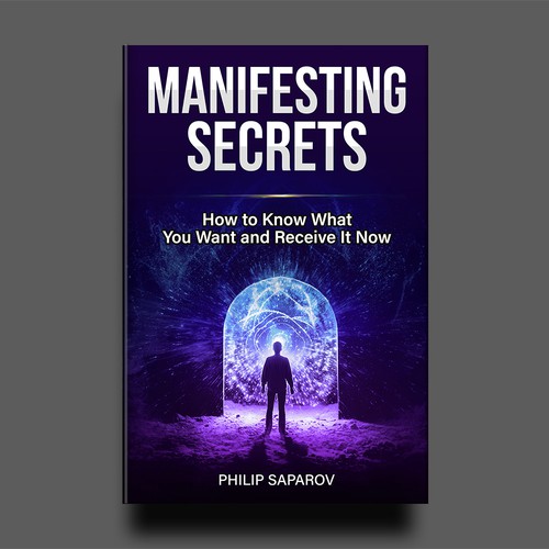 Design an inspiring cover for a life-changing manifesting book Design by Rgraphic@
