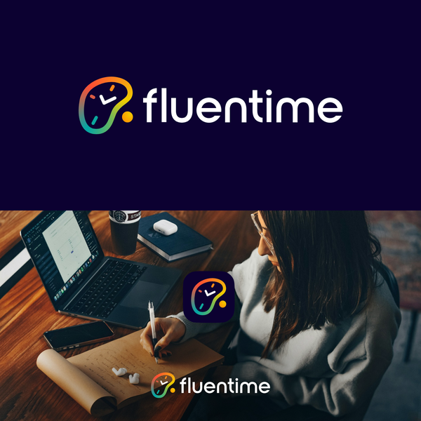 Logo concept for a Flow-Driven, modern Productive App.