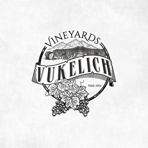 Design by SmoothArrow titled "Vineyards Logo"