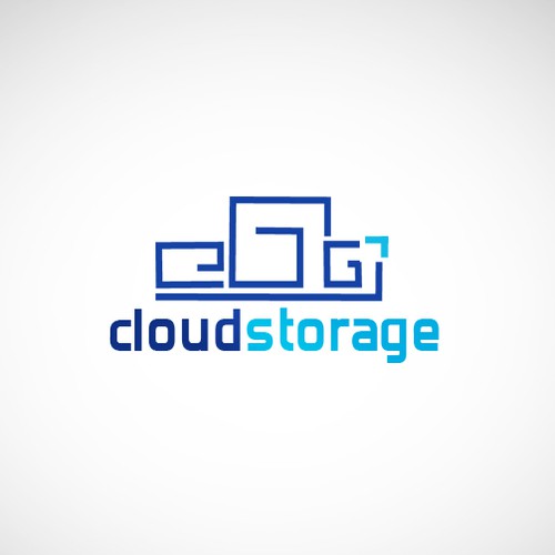 Cloud Storage Logo Design by Kobi091