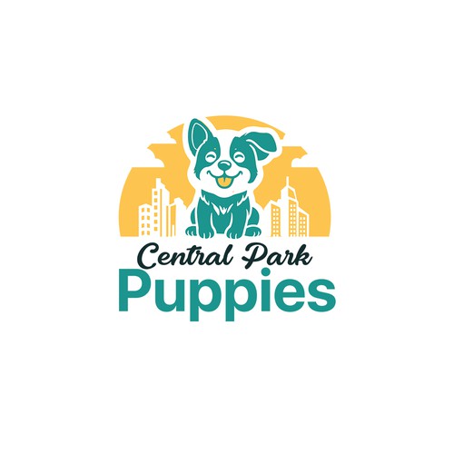 Design a heartfelt, modern logo for a brand that brings families and puppies together. Design by Arif Huda Ir