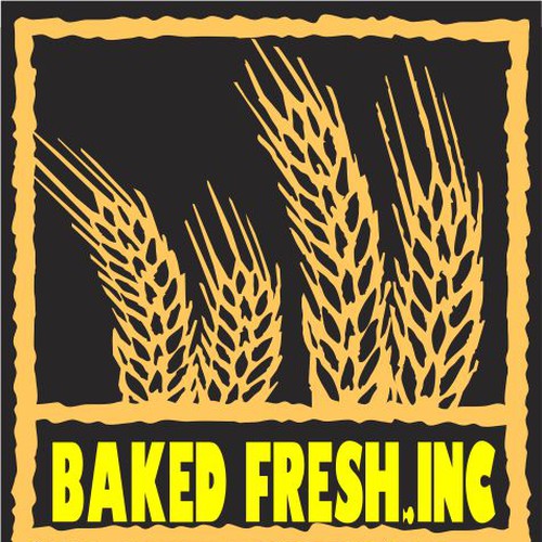logo for Baked Fresh, Inc. Design by Rachmatbayu93