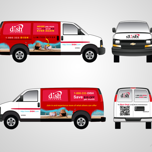 V&S 002 ~ REDESIGN THE DISH NETWORK INSTALLATION FLEET Design por kotan