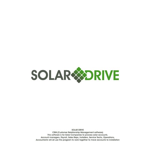 Logo design for new CRM, SolarDrive Design by YENGZ18 ◕‿◕
