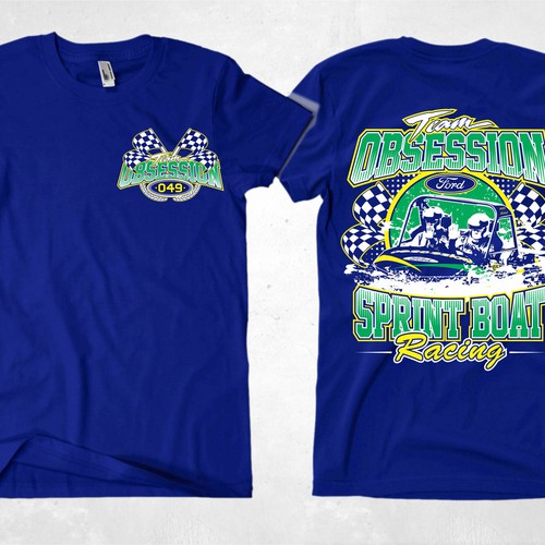 Sprint Boat Racing TShirt Design Tshirt contest