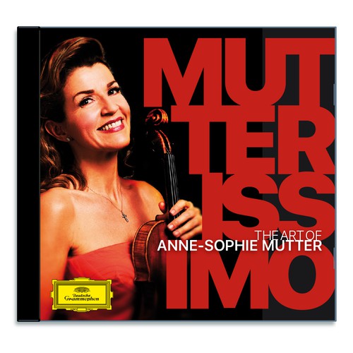 Illustrate the cover for Anne Sophie Mutter’s new album Diseño de Visual-id