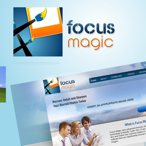 Icon design for the Focus Magic web site デザイン by San UI Designer