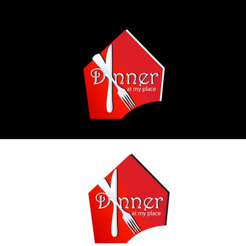 Logo for a dinner party planning web app Design by sofi