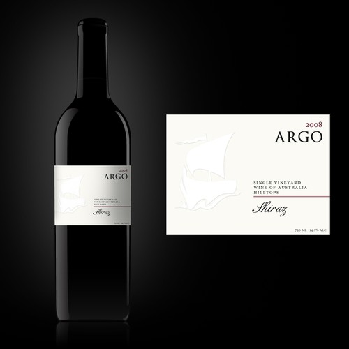 Sophisticated new wine label for premium brand Design by obscura