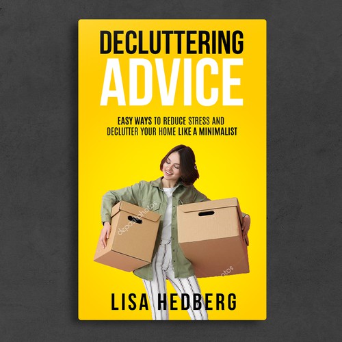 Design a book cover about decluttering your home Design by Adriano - Covers