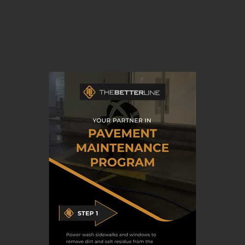 pavement maintenance Design by Canvas UI