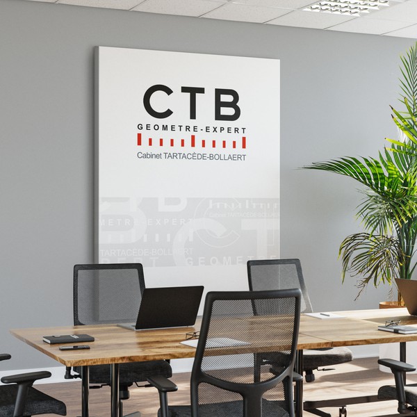 Image for the design of the wall in the meeting room