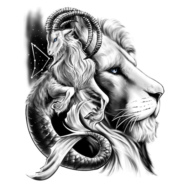 Capricorn Tattoo Drawings