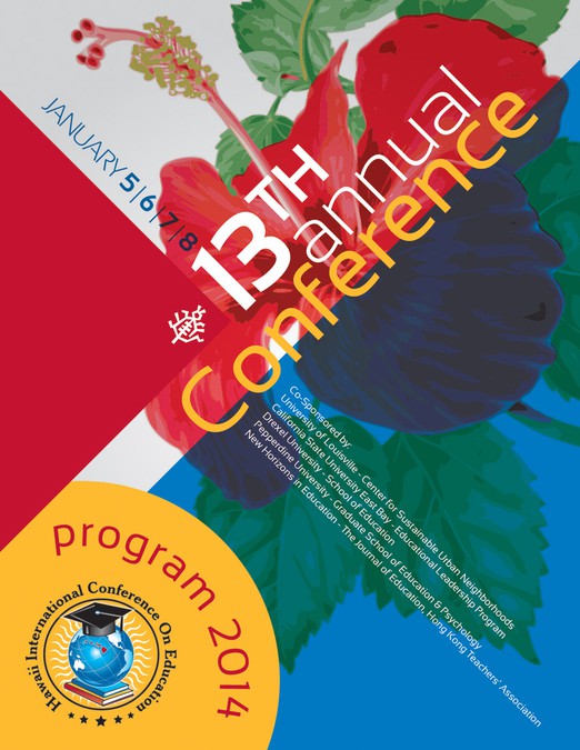 Hawaii Education Conference Program Cover! Postcard, flyer or print