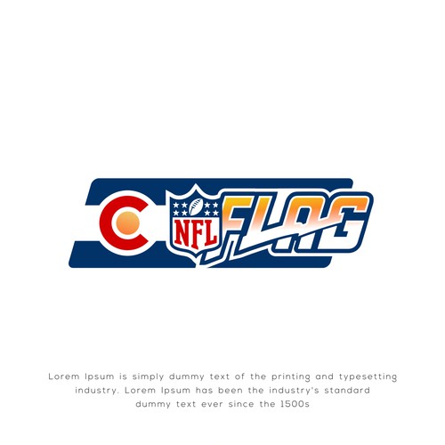 Colorado NFL Flag Logo Design by Astart