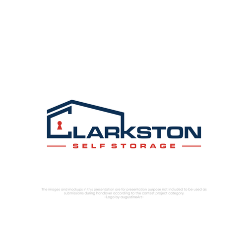Self Storage Logo | Clarkston Self Storage Design by augustinArt