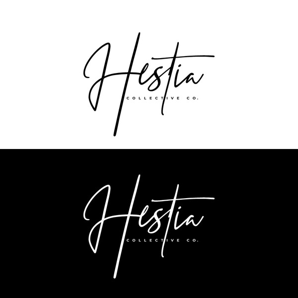 Wordmark logo for fashion boutique.