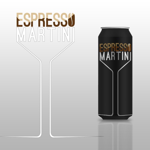 Logo / Product Design for new Espresso Martini beverage Design by Leonardo designs