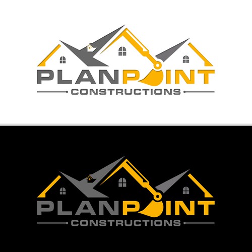 PlanPoint Construction Logo Needs A Remodel Design by Jazie