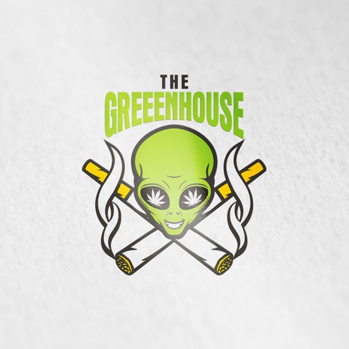 Alien and Crossing Joints Logo Design by ADSISdesign