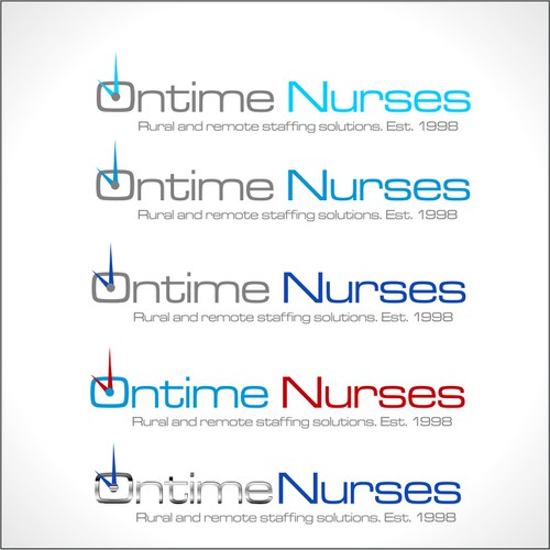 logo and business card for Ontime Nurses Design réalisé par ROSARTS