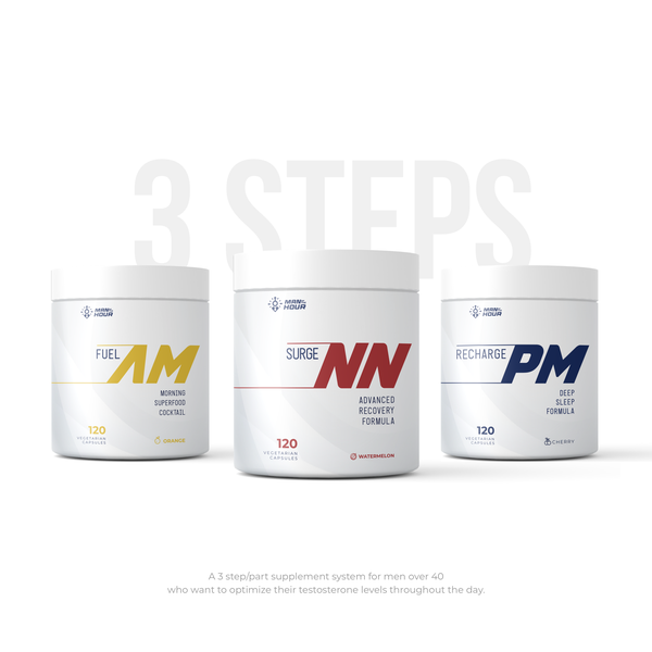 Design by Ikim titled "3 steps supplement"