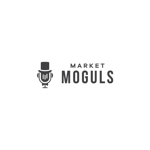 Minimalistic day trading podcast logo Design by RADesigner