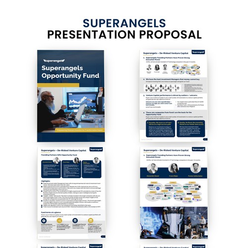 short presentation / teaser for investment fund Design by SlideFactory