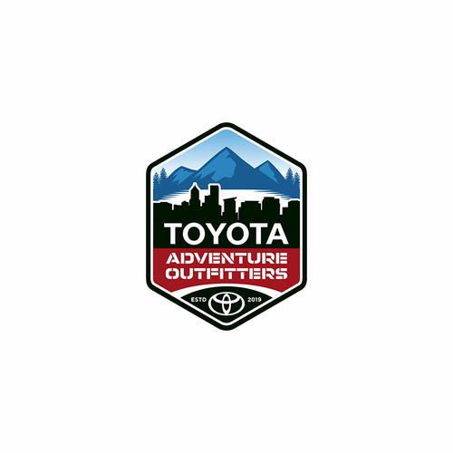 Toyota dealer needs offroad/adventure customizations logo Logo & brand identity pack contest