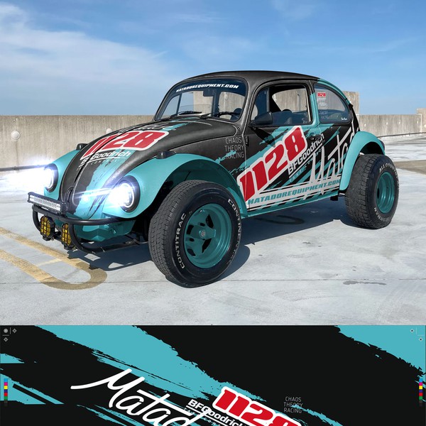 Design by corpNL titled "1974 VW Beetle Baja Style"