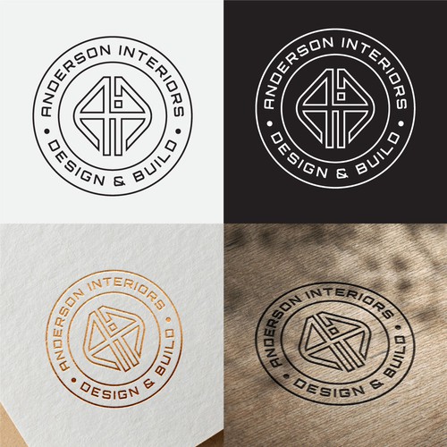 Design a Sophisticated Brand Identity for an Interior Design Studio. Design by sanggart