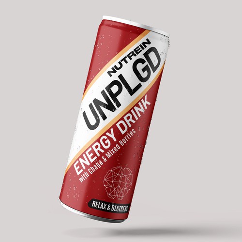 NEW ENERGY DRINK Design by Aleina Co.